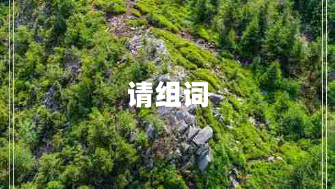 請(qǐng)組詞