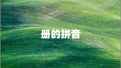 冊(cè)的拼音