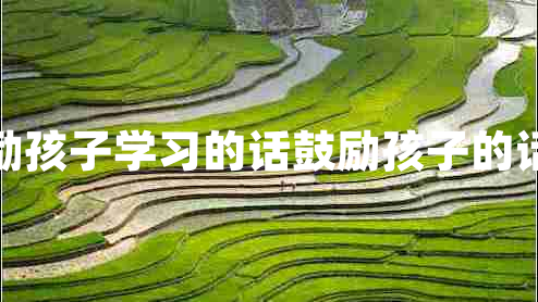 鼓勵(lì)孩子學(xué)習(xí)的話鼓勵(lì)孩子的話語(yǔ)