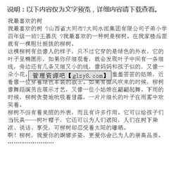 描寫校園黃角樹的作文