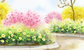 校園中的花壇作文點評