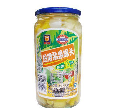 泡在罐頭瓶里的方便面，充滿了愛！