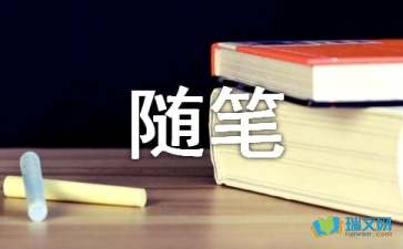 那夜，殘燈陪伴著我隨筆300字
