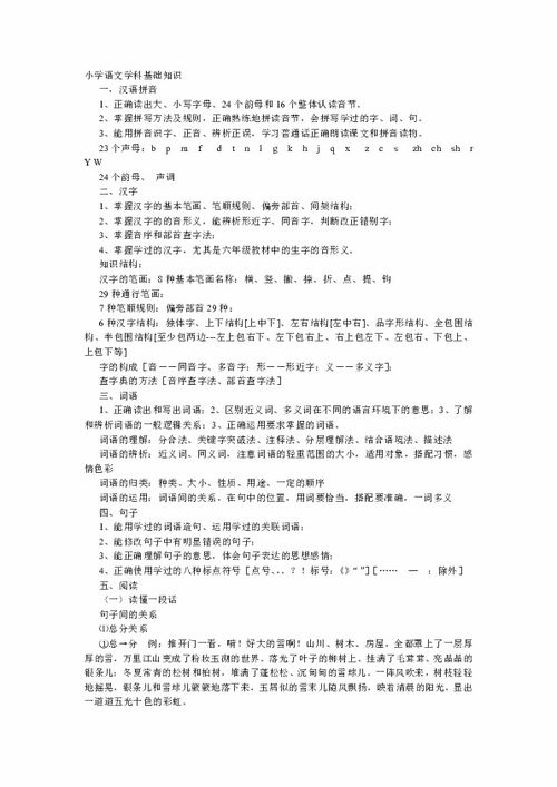 考研復(fù)試語文學(xué)科基礎(chǔ)知識(shí)