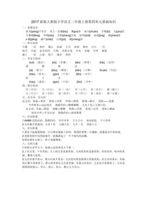2017二級語文基礎(chǔ)知識