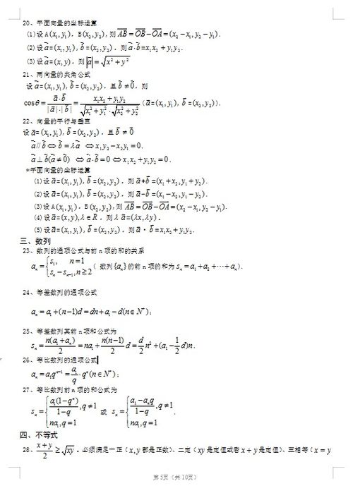 知識點(diǎn),函數(shù),匯總,高中