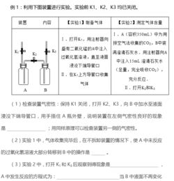 初三化學(xué)實驗基礎(chǔ)知識題目訓(xùn)練