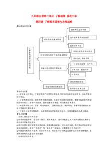 中考政治一輪基礎(chǔ)知識點