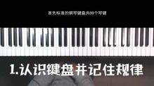 鋼琴鍵盤基礎知識