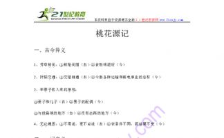文言文,人教版,基礎(chǔ)知識,整理