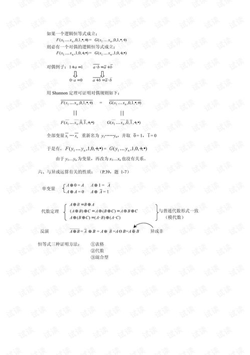 數(shù)字電路基礎基本知識點