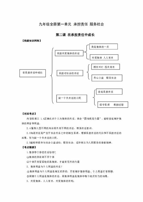 知識點,中考,政治,基礎(chǔ)