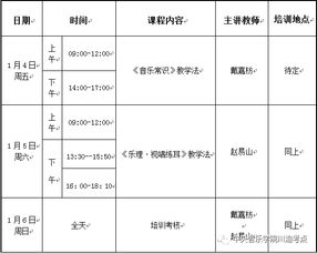 音樂基礎(chǔ)知識師資培訓報名