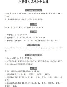 小學(xué)生語(yǔ)文基礎(chǔ)知識(shí)測(cè)試總結(jié)