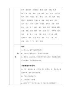 三級上冊語文基礎(chǔ)知識大全