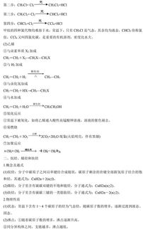 高中選修5有機(jī)化學(xué)基礎(chǔ)知識