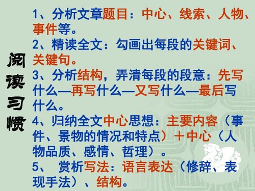 散文的基礎(chǔ)知識(shí)與答題技巧